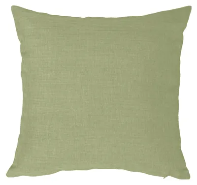 Produktbild von Kissenbezug 40x40 cm hellgrün Struktur Leinenoptik Kissenhülle für Dekokissen