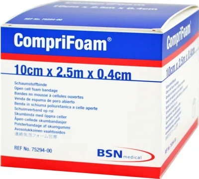 Produktbild von CompriFoam 10cmx2,5mx0,4cm Rolle, 1 St BIN
