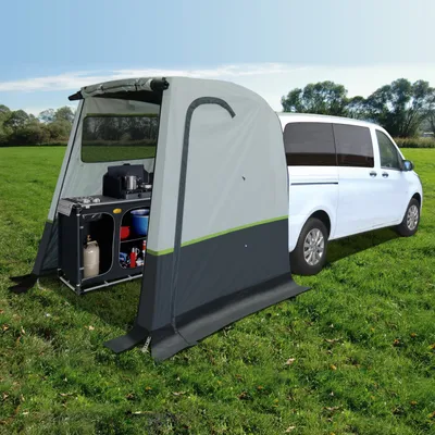 Produktbild von Tylny namiot o wymiarach 195x200 odpowiedni dla Mercedes Vito, V-Class, MarcoPolo od 2015 r