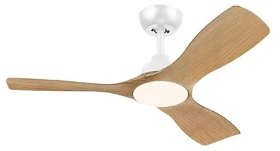 Zdjęcie produktu dla Philips Wentylator sufitowy Olas LED 30 W (wentylator) + 24 W (lampa), Wentylator domowy z łopatkami, Biały, Sufit, Metal, IP20, I