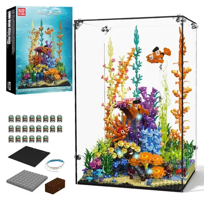 Produktbild von Mould King 10270 Kreativ Aquarium Modell Klemmbausteine Bausatz Kit