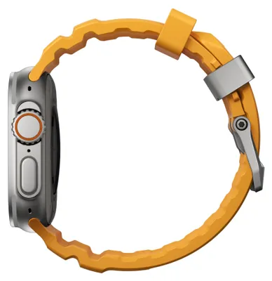 Obrázok produktu pre Nomad Rocky Point Band, Skupina, Smartwatch, Prírodný, Apple, Ultra / 46mm, Koža, Titán