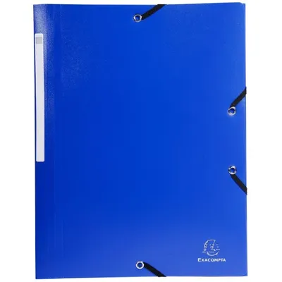 Produktbild von Exacompta 55802E, Polypropylene (PP), Blau, A4, 200 Blätter, 240 mm, 320 mm