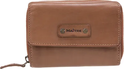 Produktbild von Maitre Steinbach 4060001752 Dagrete Purse Mh14Fz Leder Geldbörse Vintagelook 703 cognac