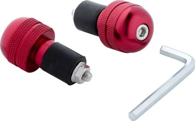 Produktbild von Hashiru Lenkerenden ST01 18mm Rot für Universelle Schwingungsdämpfung
