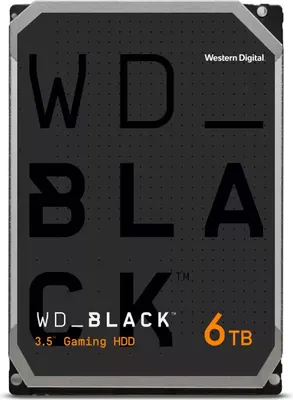 Produktbild von Western Digital WD_BLACK WD6004FZBX Interne Festplatte 6 TB 7200 RPM 256 MB 3.5" Serial ATA III
