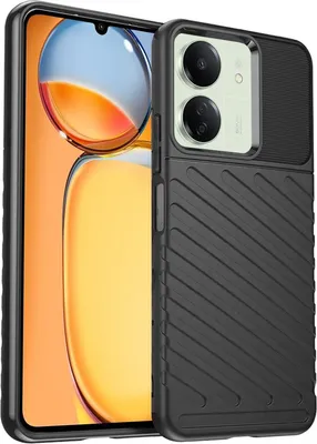 Zdjęcie produktu dla Etui na telefon komórkowy do Xiaomi Redmi 13C pokrowiec Thunder Case TPU antypoślizgowy pokrowiec ochronny