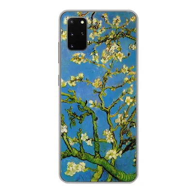 Produktbild von MuchoWow® Handyhülle Schutzhülle Hülle für Samsung Galaxy S20 Plus Mandelblüte - Vincent van Gogh Silikon Softcase Handy Hülle - Hartschale