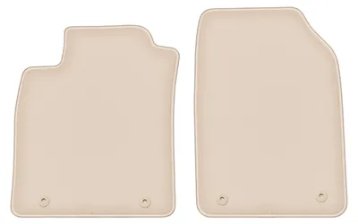 Produktbild von DURBAN Beige Velours-Fußmatten vorne für Opel Vectra C Kombi (2003-2008)