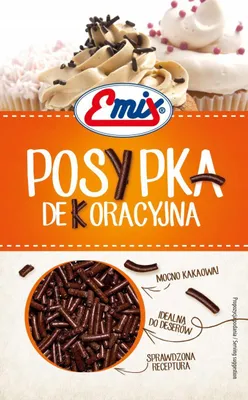 Zdjęcie produktu dla Posypka kakaowa emix 50g