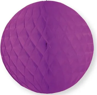 Produktbild von Maxi Wabenball Violett 50 cm, schwer entflammbar