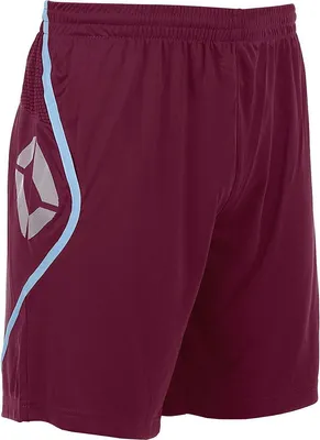 Produktbild von Stanno Pisa Shorts Herren - Bordeaux / Skyblue  | Größe: XL