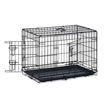 Produktbild von Karlie Hundekäfig mit 2 Türen 77x47x54 cm Schwarz