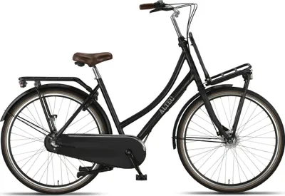 Produktbild von Altec Transportfahrräder Damen Retro 28 Zoll 53 cm Damen 3G Rollerbrakes Mattschwarz