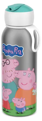 Isolierte Kinder-Trinkflasche 350 ml, Edelstahl, Peppa Pig