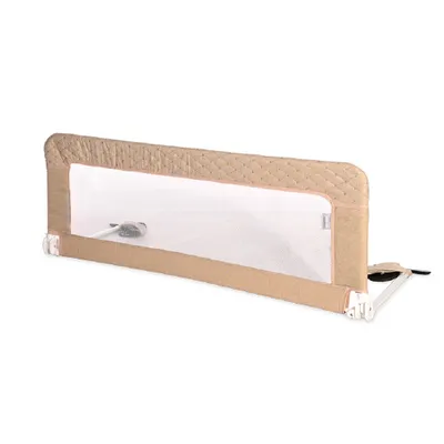 Produktbild von Lorelli Kinder Bettschutzgitter Safety night Gre 127 x 45 cm, faltbar, Tasche hellbraun