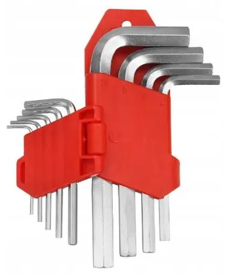 Produktbild von DBautomotive Sechskant-Winkelschlüssel Set 130 mm 9-teilig