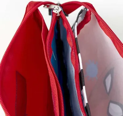 Produktbild von Spider-Man Rote Schultasche 11,5 x 2 x 22,5 cm