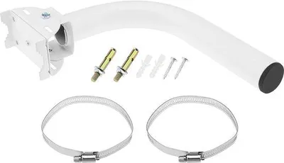 Immagine prodotto di Supporto metallico resistente alle intemperie per rete wireless, 250 mm x 160 mm, bianco
