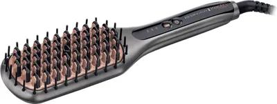 Produktbild von Remington CB 7480, Glättbürste, Warm, 230 °C, 30 s, Schwarz, Silber, 3 m