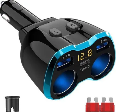 Obrázek produktu pro Autonabíječka USB do zapalovače 12 V, černá