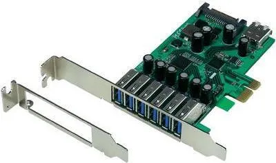 Zdjęcie produktu dla 6+1 Port USB 3.0-Controllerkarte PCIe