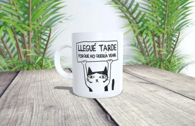 Tasse mit Katzenmotiv, 350 ml, Keramik, spülmaschinenfest