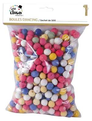 Festballen, 500 Stück, mehrfarbig, Papier