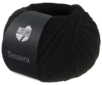 Produktbild von Lana Grossa - Tessera 0016 schwarz
