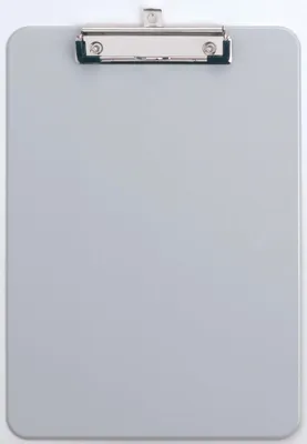 Image de MAUL Planchette à pince A4 format vertical PS-plastique gris
