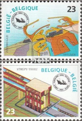 Produktbild von Briefmarken Belgien 1985 Mi 2229-2230 (kompl.Ausg.) postfrisch Schiffahrtskongreß