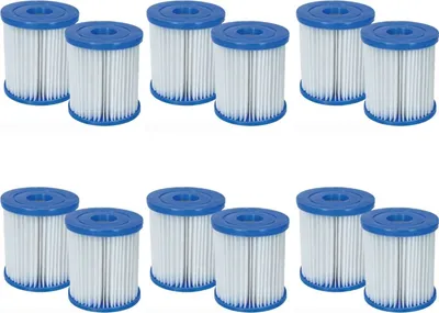 Produktbild von Bestway Filterkartuschen Gr.1 Ersatz Kartusche 12er