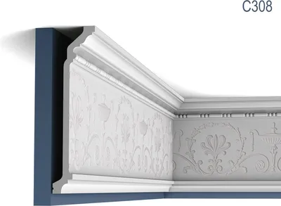 Produktbild von Orac Decor C308 LUXXUS Decken Eckleiste Stuckleiste Ornament Einrichtungs Profil | 2 m