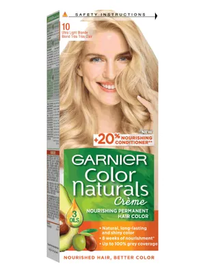 Produktbild von Garnier Color Naturals Crme Dauerhafte Haarfarbe Nr.10 Sehr helles Blond