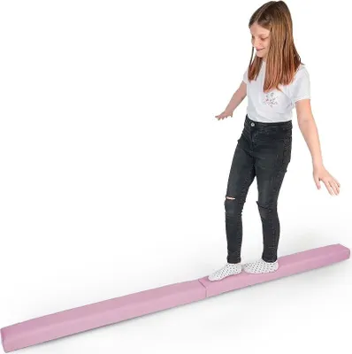 Produktbild von Balanční kladina MAMOI® pro domácnost, balanční kladina pro děti, gymnastická tyč, vnitřní gymnastické nářadí, balanční a gymnastická tyč, gymnastická