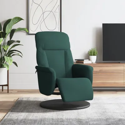 Produktbild von Maison Exclusive - Relaxsessel mit Fußteil Dunkelgrün Samt