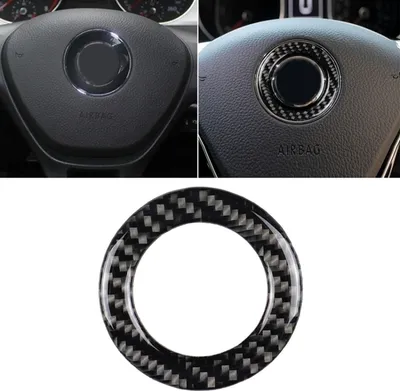 Immagine prodotto di Auto Auto in fibra di carbonio Rheel anello adesivo decorativo per Volkswagen