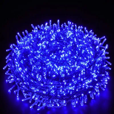 Produktbild von 20M 200LED 8 Leuchtmodi LED Lichterkette Weihnachtsbeleuchtung Lichterketten für Innen Weihnachten Halloween Party Garten Dekoration, Blau