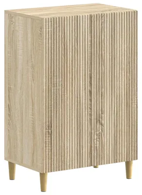Image de vidaXL Armoire à chaussures ARNHEM, 59,5 x 39,5 x 90 cm, en panneaux de particules