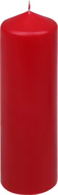 Produktbild von Stumpenkerzen Rubin Rot 280/87 mm, 6 Stück Steinhart Kerzen in RAL-Kerzen Güte Qualität