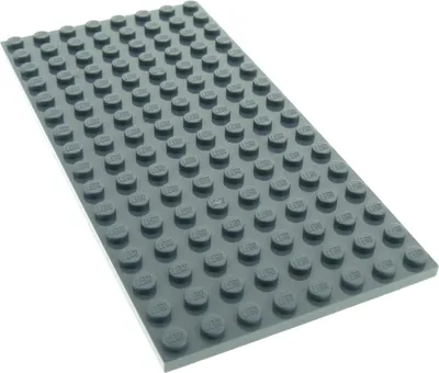 Immagine prodotto di 1x piastra di costruzione Lego 8x16 costruibile su entrambi i lati nuovo-grigio scuro 70323 4654613 92438