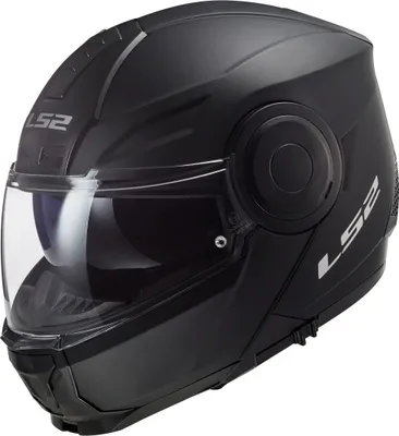 Image de LS2 FF902 Scope Solid casque pliable, noir mat, XS (53/54)