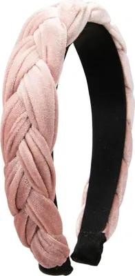 Produktbild von Samt-Haarreif rosa