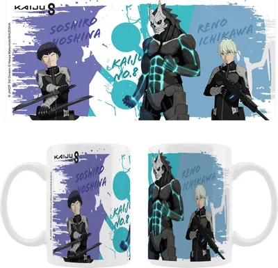 Produktbild von Kaiju No. 8 Keramiktasse Kaiju No. 8, Reno Ichikawa, Soshiro Hoshina Season 2