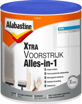 Produktbild von Grundierung Extra All In 1 Weiß 1L - Alabastine