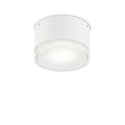 Produktbild von Moderne Deckenleuchte Urano Aluminium-Material Kunststoff Weiß 1 Licht Gx53 Klein
