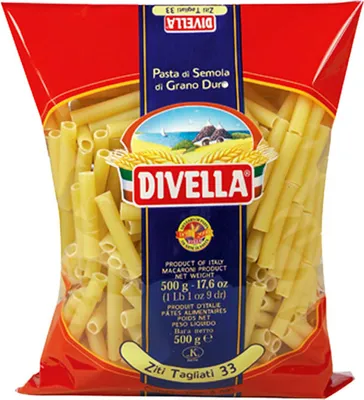 Produktbild von 24x Divella Pasta Ziti Tagliati N.33 500g