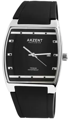 Produktbild von Herrenuhr Silikon Bahri mit Silikonarmband und Mineralglas