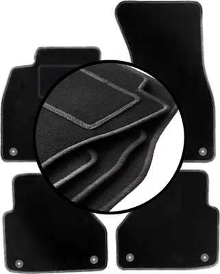 Image de tapis de voiture en velours pour Audi A7 C8 (2018-)