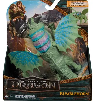 Image de Dragons how to train your : dragon cornebrute juvenile - dragons dream works rumblehorn - spin master - 20153911